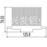 山字型散热器12----兴发工业铝型材