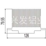 山字型散热器14----兴发工业铝型材