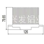 山字型散热器15----兴发工业铝型材