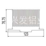 山字型散热器17----兴发工业铝型材