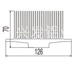 山字型散热器24----兴发工业铝型材