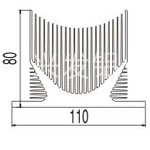 山字型散热器08----兴发工业铝型材