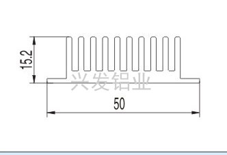 平板散热器12----兴发工业铝型材