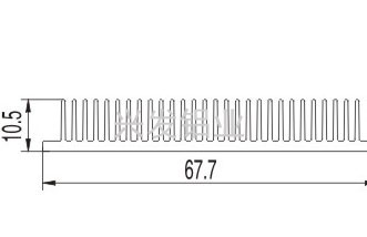 平板散热器07----兴发工业铝型材