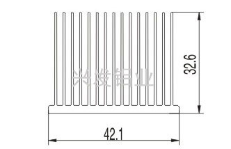 平板散热器08----兴发工业铝型材