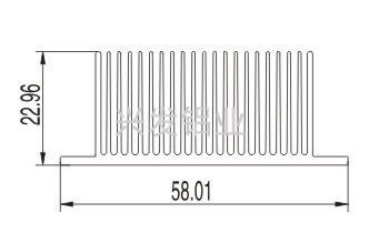 平板散热器03----兴发工业铝型材
