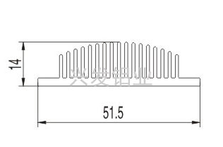 平板散热器05----兴发工业铝型材