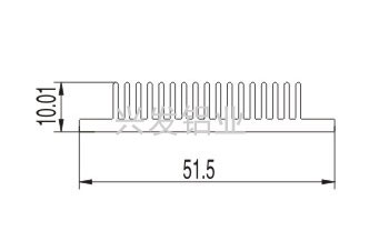 平板散热器08----兴发工业铝型材