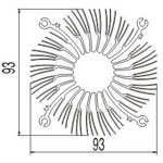 实心方型散热器04----兴发工业铝型材