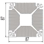 实心方型散热器08----兴发工业铝型材