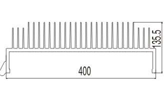 U型槽散热器07----兴发工业铝型材